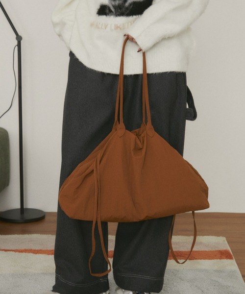 A4サイズ収納可能】ナイロンビッグトート（トートバッグ）｜MERLOT