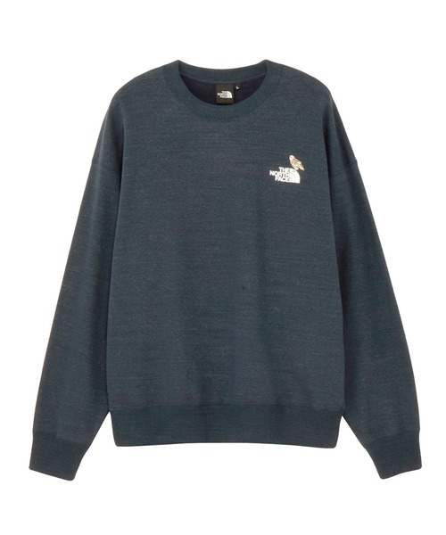 THE NORTH FACE(ザノースフェイス)の「THE NORTH FACE ZOO PICKER CREW(ザ・ノース・フェイス ズーピッカークルー)(スウェット・メンズ・イエロー系/グレー系/ネイビー系/オリーブ系・MEDIUM/LARGE/X-LARGE)」の3枚目の写真