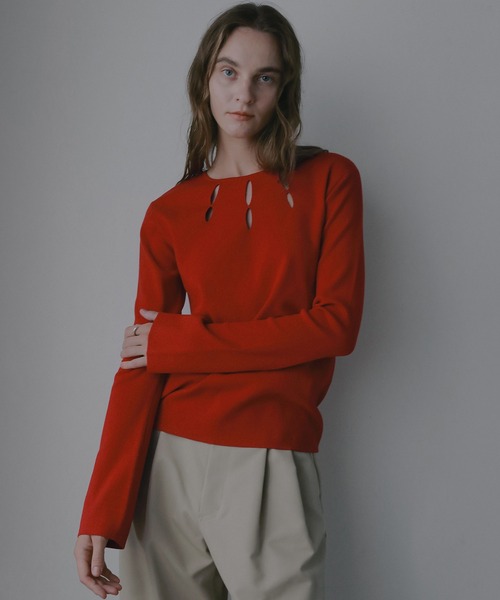HOLE KNIT TOPS（ニット/セーター）｜MANOF（マノフ）のファッション