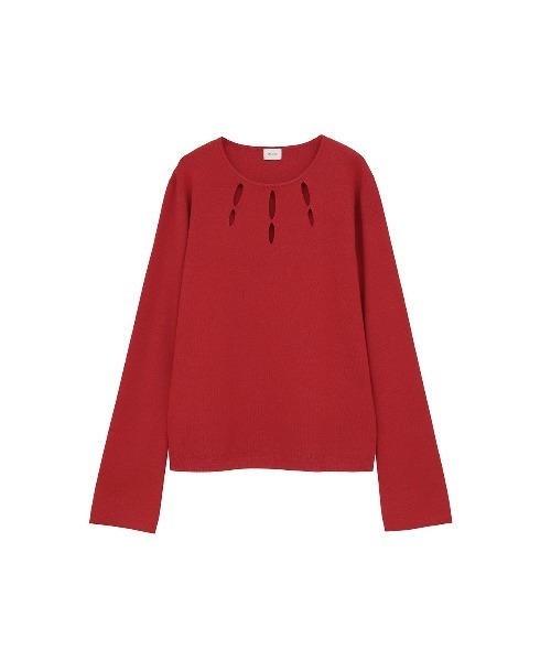 HOLE KNIT TOPS（ニット/セーター）｜MANOF（マノフ）のファッション