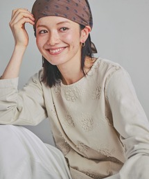 3DレースロングスリーブTシャツ