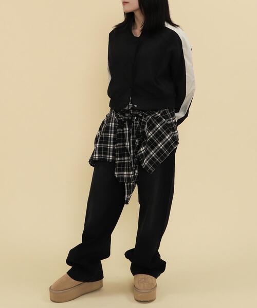 WOND(ウォンド)の「WOND/モチーフイージーパンツ(デニムパンツ・レディース・その他1/その他2・FREE)」の4枚目の写真