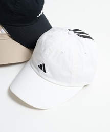 adidas(�A�f�B�_�X)�́yadidas�z�A�f�B�_�X ADU COTTON TWILL WIDE BRIM CAP�@�R�b�g���c�C���L���b�v 3�X�g���C�v�f�U�C���@��(�L���b�v)