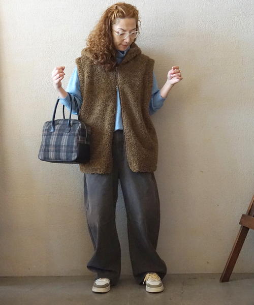 JOURNAL STANDARD LUXE（ジャーナルスタンダード　ラックス）の「ダック ベイカーパンツ（その他パンツ・レディース・カーキ/ホワイト・SMALL/MEDIUM）」の10枚目の写真