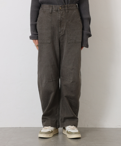 JOURNAL STANDARD LUXE（ジャーナルスタンダード　ラックス）の「ダック ベイカーパンツ（その他パンツ・レディース・カーキ/ホワイト・SMALL/MEDIUM）」の16枚目の写真