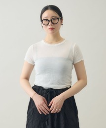 kuros' | 【kuros’オリジナル】ワッシャー和紙Ｔシャツ(Tシャツ/カットソー)