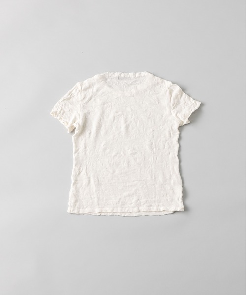 kuros'(クロス)の「【kuros’オリジナル】ワッシャー和紙Tシャツ(Tシャツ/カットソー・レディース・ブラック/ホワイト・SMALL/MEDIUM)」の16枚目の写真