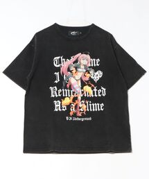 【P.N.UNDERGROUND/ピー.エヌ アンダーグラウンド】ミリムダメージTEE