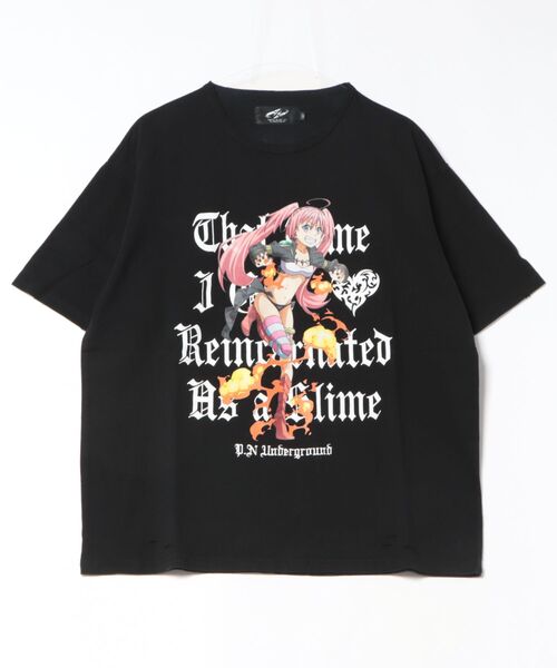 JUGLANS(ユグランス)の「【P.N.UNDERGROUND/ピー.エヌ アンダーグラウンド】ミリムダメージTEE(Tシャツ/カットソー・メンズ・ホワイト/ブラック/グレー・M/L)」の2枚目の写真