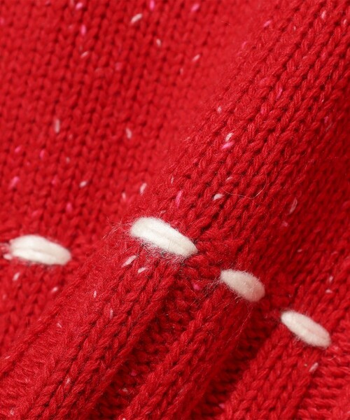 B:MING by BEAMS（ビーミングバイビームス）の「ステッチ ニット（ニット/セーター・レディース・グレー/レッド/ネイビー・ONE SIZE）」の15枚目の写真