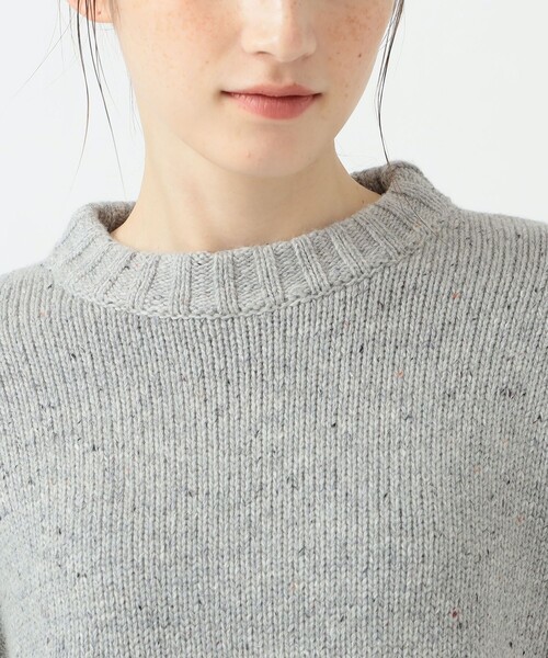 B:MING by BEAMS（ビーミングバイビームス）の「ステッチ ニット（ニット/セーター・レディース・グレー/レッド/ネイビー・ONE SIZE）」の19枚目の写真