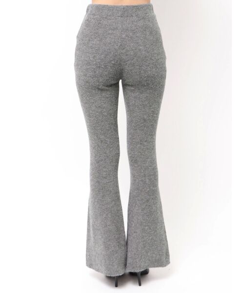 GYDA(ジェイダ)の「ニットフレアパンツ(その他パンツ・レディース・チャコールグレー/ブラック・FREE)」の14枚目の写真
