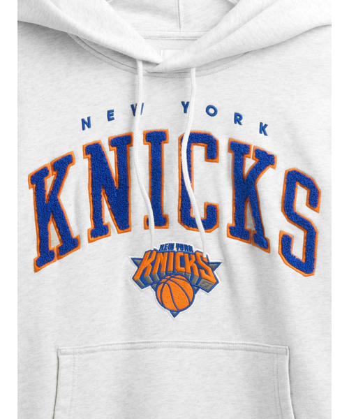 セール】NBA ニューヨーク ニックス ロゴ ヘビーウェイトパーカー