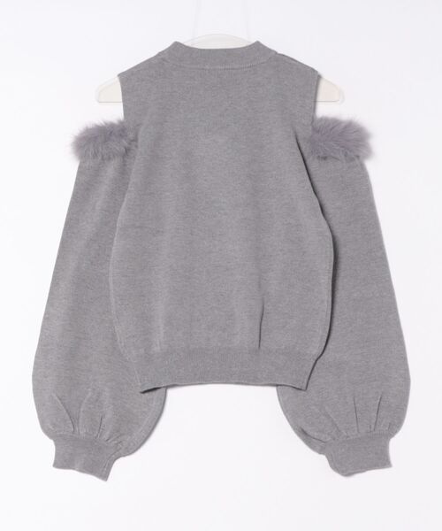 フロントリボンニットトップス（ニット/セーター）｜apres jour