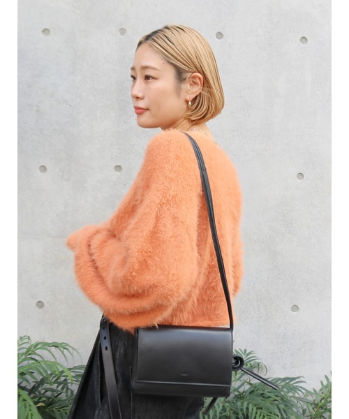 Ungrid（アングリッド）の「レザーハンドバッグ（ハンドバッグ・レディース・ブラック・FREE）」の10枚目の写真