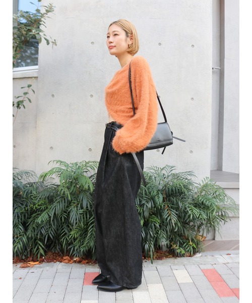 Ungrid（アングリッド）の「レザーハンドバッグ（ハンドバッグ・レディース・ブラック・FREE）」の11枚目の写真