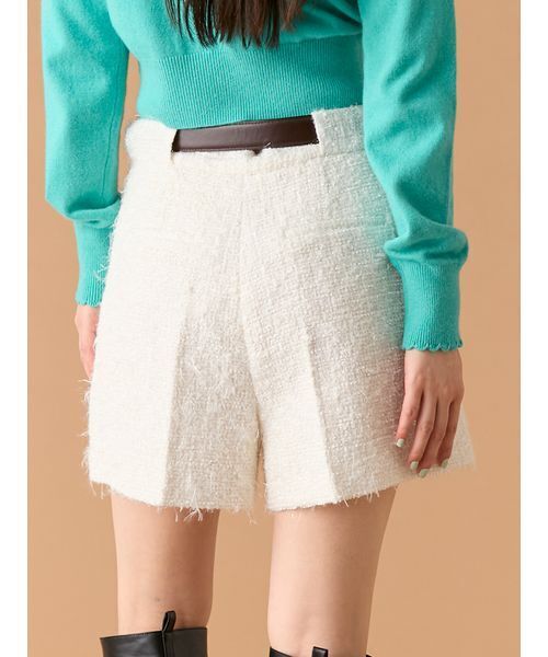 LILY BROWN（リリー ブラウン）ベルト付きショートパンツ ベルト付きショートパンツ（その他パンツ）｜LILY BROWN（リリー