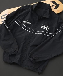   バックロゴナイロンジャケット ブラック　XL ナイロンジャケット（ブラック/黒色系・バックプリント