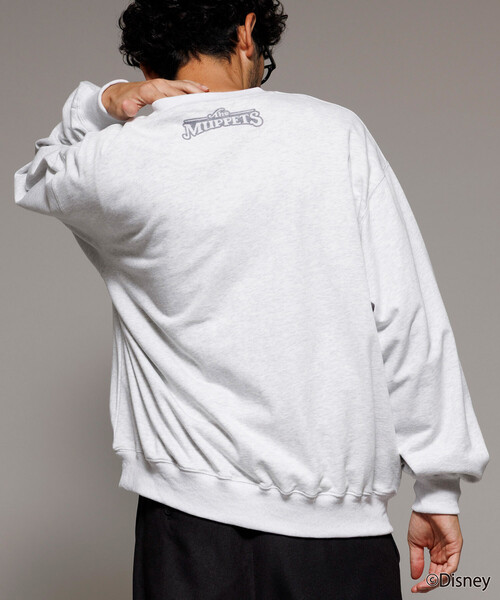 Firsthand（ファーストハンド）の「Firsthand/ファーストハンド ［The Muppets / ザ・マペッツ］ MAPPETS COMIC CREWNECK SWEAT / フロントプリント クルーネックスウェット（スウェット・メンズ・ブラック/グレー・M/L）」の8枚目の写真