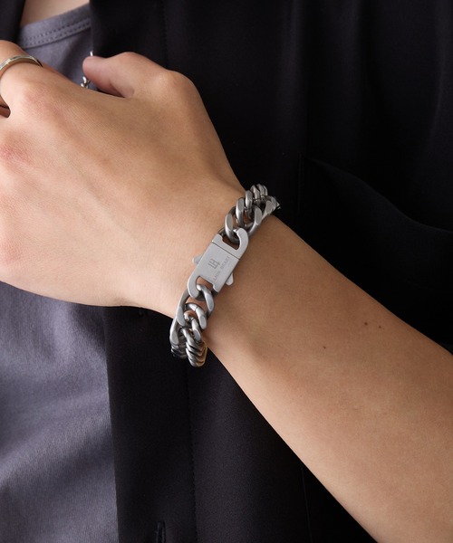 LION HEART（ライオンハート）の「【LION HEART】≪別注≫ヘビーウェイトブレスレット ギフト/誕生日/クリスマス/プレゼント/ペアアクセ /05BR0355SV（ブレスレット・メンズ・シルバー・FREE）」の3枚目の写真