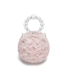 [X SUSAN FANG] FURRY BUBBLE BOW BAG