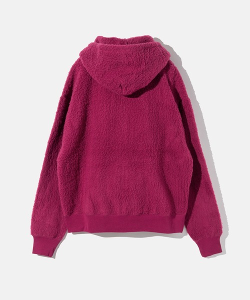 HUF（ハフ）の「HUF CORSO HEAVYWEIGHT F/Z HOODIE ハフ コルソ フルジップ パーカー（パーカー・メンズ・レッド系1/ブラック・SMALL/MEDIUM/LARGE/X-LARGE）」の5枚目の写真