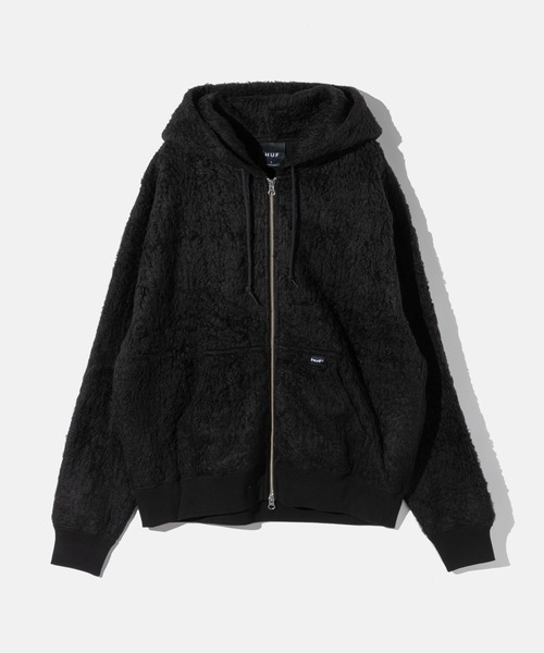 HUF（ハフ）の「HUF CORSO HEAVYWEIGHT F/Z HOODIE ハフ コルソ フルジップ パーカー（パーカー・メンズ・レッド系1/ブラック・SMALL/MEDIUM/LARGE/X-LARGE）」の21枚目の写真