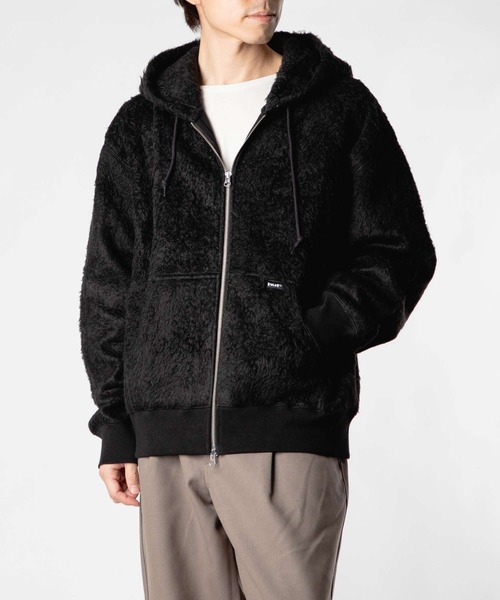 HUF（ハフ）の「HUF CORSO HEAVYWEIGHT F/Z HOODIE ハフ コルソ フルジップ パーカー（パーカー・メンズ・レッド系1/ブラック・SMALL/MEDIUM/LARGE/X-LARGE）」の18枚目の写真