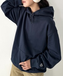 NEWTRAL(ニュートラル)/216 11.2oz Standard Emblem PO Hoodie/オーバーサイズ 裏毛 起毛なし 無地 ワッペン ワンポイント スウェット パーカー フーディー