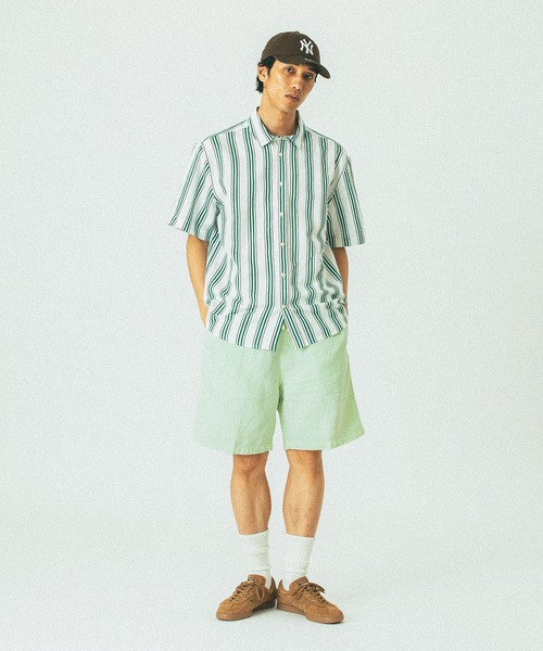 styles（スタイルス）の「CASTART SHIRT 25SMalibuS（シャツ/ブラウス・メンズ・グリーン・L/M）」の3枚目の写真