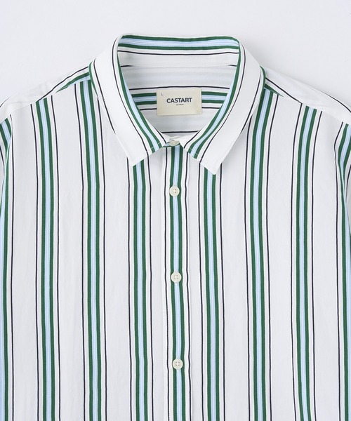 styles（スタイルス）の「CASTART SHIRT 25SMalibuS（シャツ/ブラウス・メンズ・グリーン・L/M）」の5枚目の写真