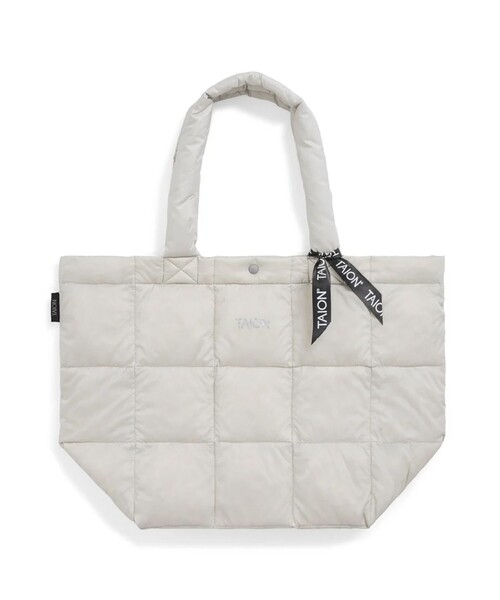 TAION（タイオン）の「【TAION/タイオン】ベーシック ランチ ダウントートバッグM（トートバッグ・メンズ・ネイビー/ブラック/オリーブ/チャコールグレー/ライトグレー・FREE）」の4枚目の写真