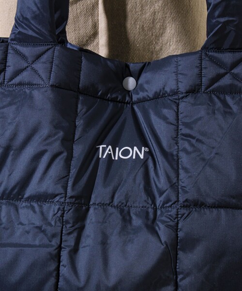 TAION（タイオン）の「【TAION/タイオン】ベーシック ランチ ダウントートバッグM（トートバッグ・メンズ・ネイビー/ブラック/オリーブ/チャコールグレー/ライトグレー・FREE）」の8枚目の写真