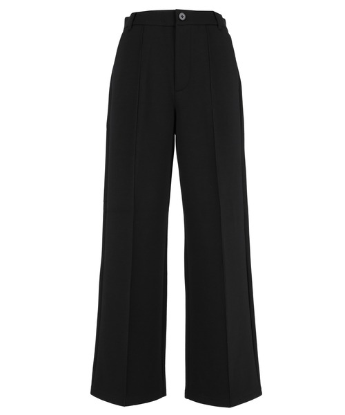 coca（coca）（コカ）の「ソフトスウェットピンタックパンツ（スウェットパンツ・レディース・ブラック/ライトベージュ・L/M/S）」の21枚目の写真