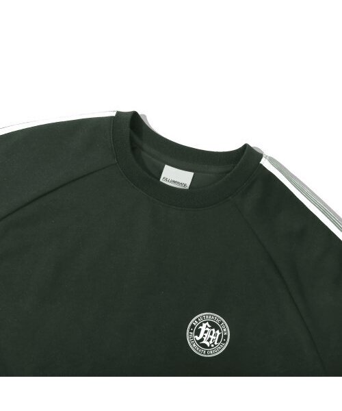 F.ILLUMINATE(フィルミネイト)の「サイドライントラックシャツ-チャコール(スウェット・レディース・その他・MEDIUM/LARGE)」の3枚目の写真