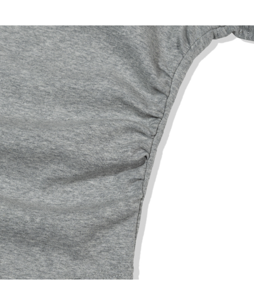 MOAA(モア)の「Side Ruche Curve Tee (GRAY)(Tシャツ/カットソー・レディース・その他・SMALL/MEDIUM)」の4枚目の写真