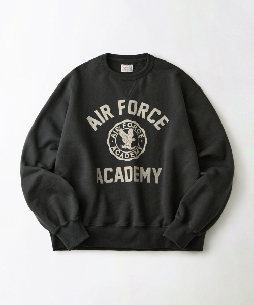 OUTSTANDING(アウトスタンディング)の「MIL SERIES SWEAT(AIR FORCE)_CHARCOAL(スウェット・メンズ・その他・MEDIUM/LARGE/X-LARGE)」の1枚目の写真