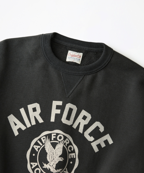 OUTSTANDING(アウトスタンディング)の「MIL SERIES SWEAT(AIR FORCE)_CHARCOAL(スウェット・メンズ・その他・MEDIUM/LARGE/X-LARGE)」の3枚目の写真
