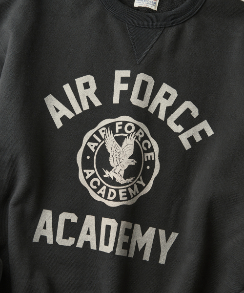 OUTSTANDING(アウトスタンディング)の「MIL SERIES SWEAT(AIR FORCE)_CHARCOAL(スウェット・メンズ・その他・MEDIUM/LARGE/X-LARGE)」の4枚目の写真