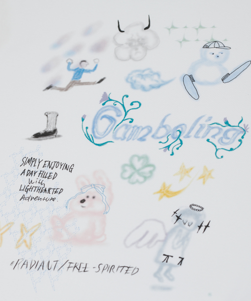 TYPESERVICE（タイプサービス）の「Gamboling Top [White]（Tシャツ/カットソー・レディース・その他・FREE）」の4枚目の写真