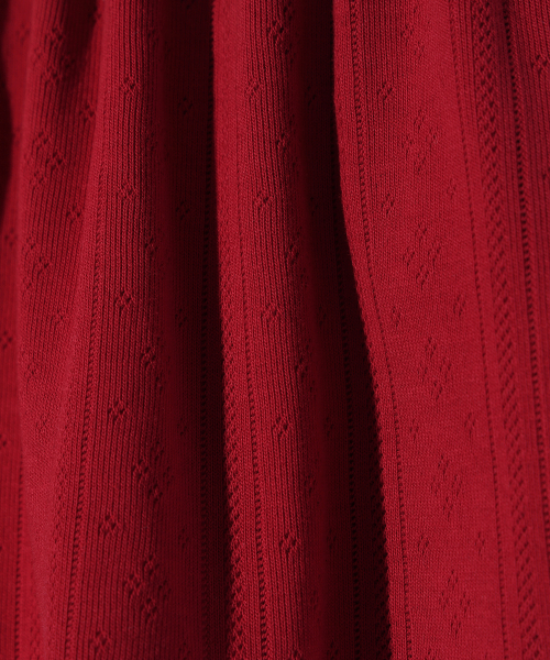 YOUHEE(ユヒ)の「EYELET SHORTS RED(その他パンツ・レディース・その他・FREE)」の6枚目の写真