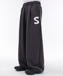 SCALLYWAG（スカリーワグ）の「ロゴアプリケスウェットパンツ[チャコール]（スウェットパンツ）」
