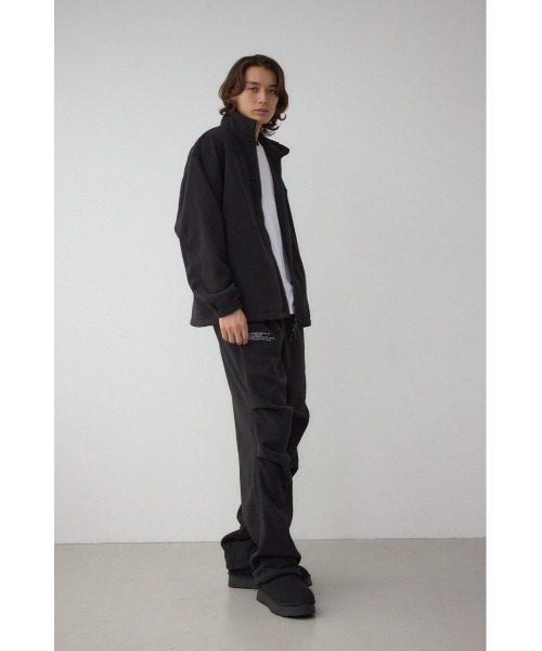 AZUL by moussy(アズールバイマウジー)の「SHELTECH マイクロフリースブルゾン(ブルゾン・メンズ・グレー/ブラック・MEDIUM/LARGE)」の5枚目の写真