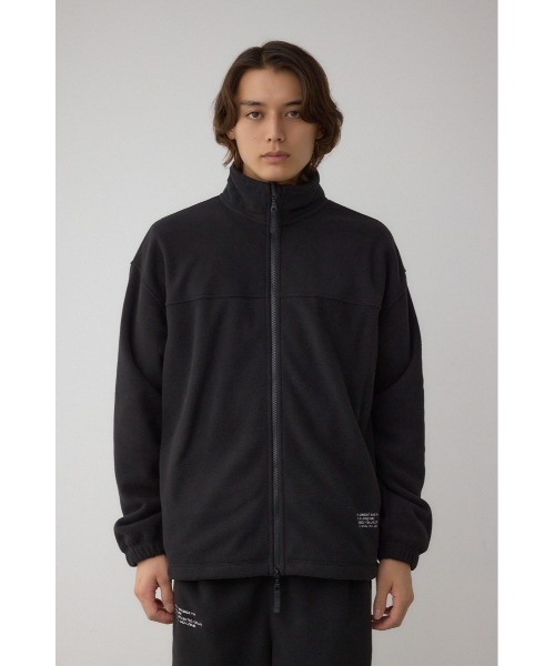 AZUL by moussy(アズールバイマウジー)の「SHELTECH マイクロフリースブルゾン(ブルゾン・メンズ・グレー/ブラック・MEDIUM/LARGE)」の6枚目の写真