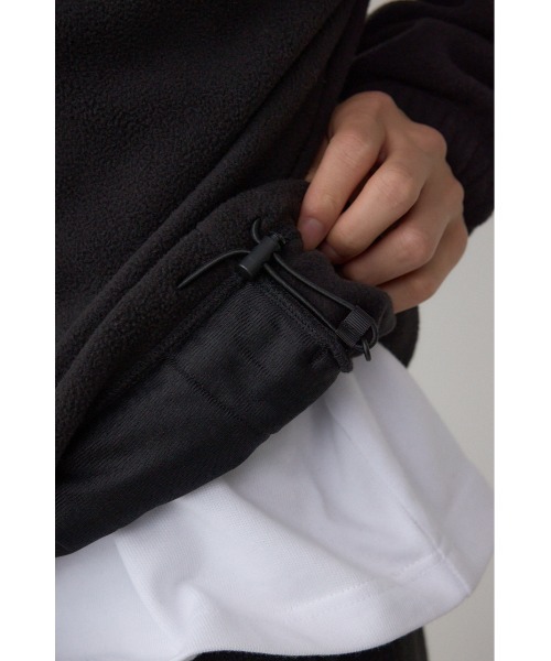 AZUL by moussy(アズールバイマウジー)の「SHELTECH マイクロフリースブルゾン(ブルゾン・メンズ・グレー/ブラック・MEDIUM/LARGE)」の15枚目の写真