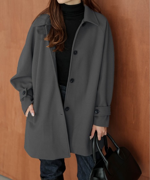 セール】ステンカラーコート（ステンカラーコート）｜AMELY（エミリー