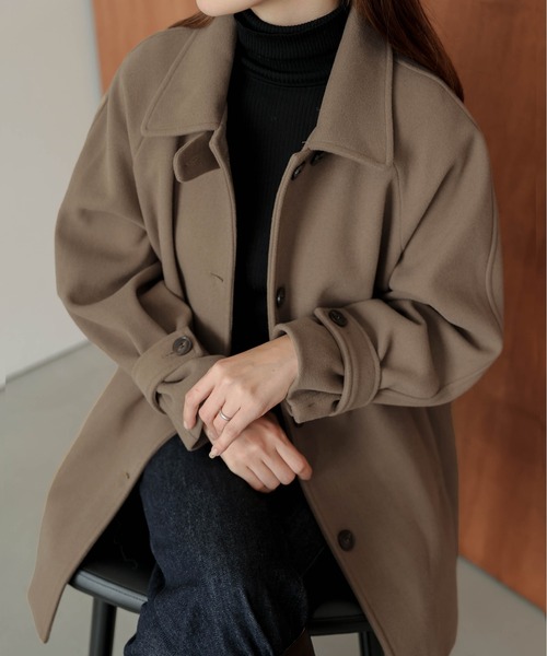 セール】ステンカラーコート（ステンカラーコート）｜AMELY（エミリー