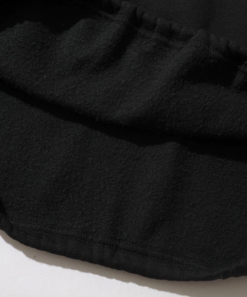 STARTER BLACK LABEL（スターターブラックレーベル）の「【STARTER /スターター】裏起毛 ツイルフリンジワッペン 裾ドロスト クルーネック スウェット（スウェット・メンズ・ブラウン/カモフラージュ/ホワイト系/ブラック・M/L/XL）」の15枚目の写真