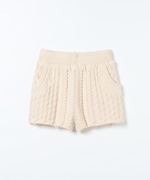 JEANASIS | ケーブルニットショートパンツ/621491(その他パンツ)