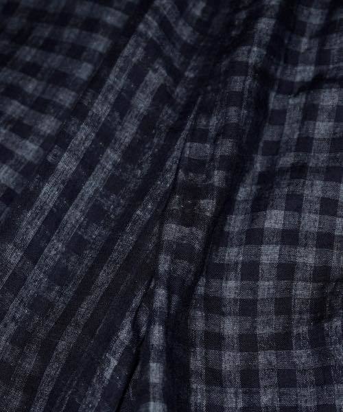 PLASTIC TOKYO（プラスチックトーキョー）の「PLASTICTOKYO/プラスチックトーキョー/SHADOW CHECK SHORTS （その他パンツ・メンズ・ネイビー/ブラウン・FREE）」の3枚目の写真